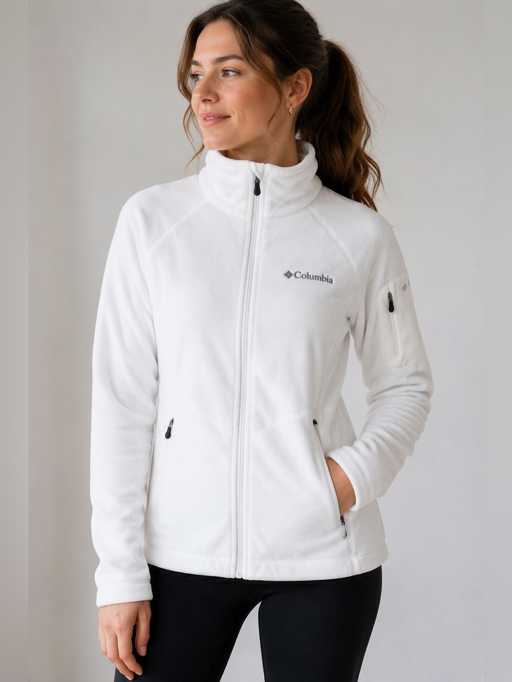 Women full zip fleece by Columbia